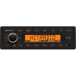 Continental 24V Radio RDS USB MP3 WMA Bluetooth Orange Backlight