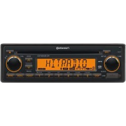 Continental 24V Radio-CD RDS USB MP3 WMA Bluetooth Orange Backlight