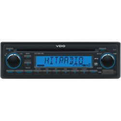 VDO Radio's Blau und Weiss: CD726U-BU Tacho Simple