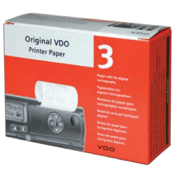 VDO Tachograph-Druckerpapier: 1381-90030300 Tacho Simple