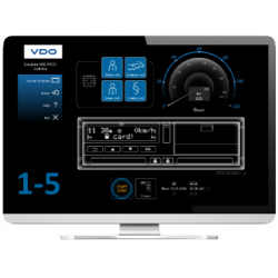Continental VDO Tachograph Online Simulator DTCO 1.4 - 4.0 - 5 Users