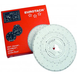 60 Boxes with 100 Pieces Continental VDO Tachograph Discs 125-24 EC4K