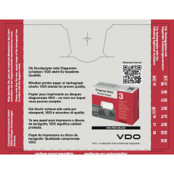 VDO Tachograph Discs: 1900-53130000 Tacho Simple