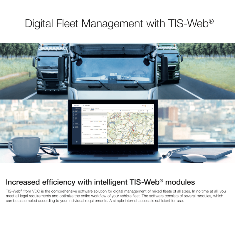 VDO TIS-Web 5.0 Advance Abonnements: NL-12300025 Tacho Simple